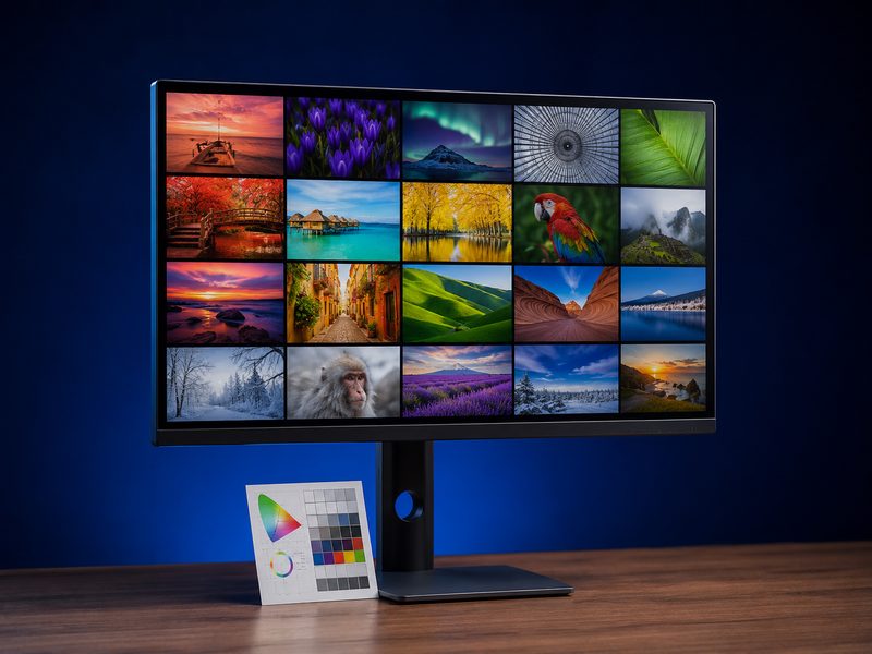 ASUS ProArt PA279CRV 27-inch 4K color-accurate monitor with calibration report