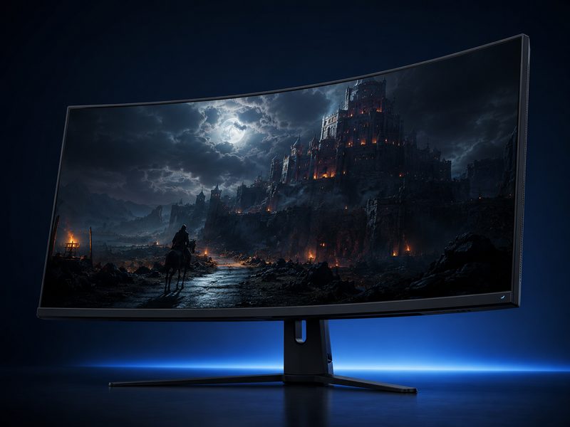 Gigabyte M32UC 32-inch curved 4K gaming monitor with high contrast panel
