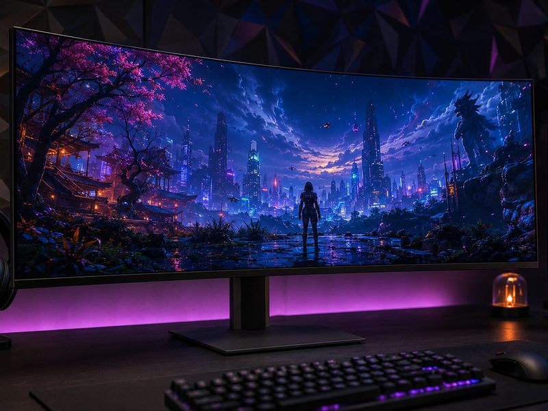 MSI MPG 341CQR QD-OLED X36 34-inch 360Hz curved ultrawide gaming monitor